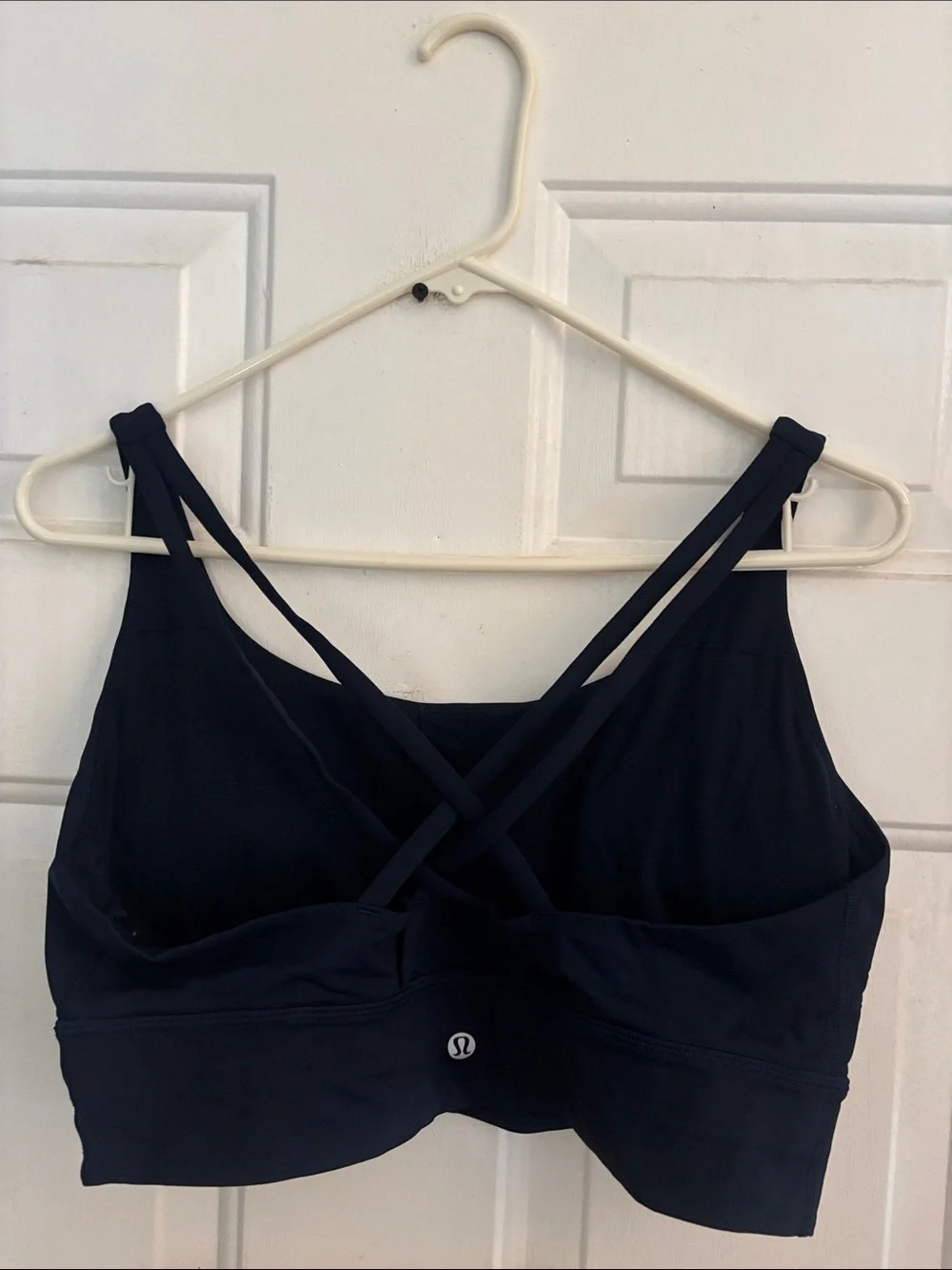 Lululemon Energy Bra Long Line, True Navy, Size 14